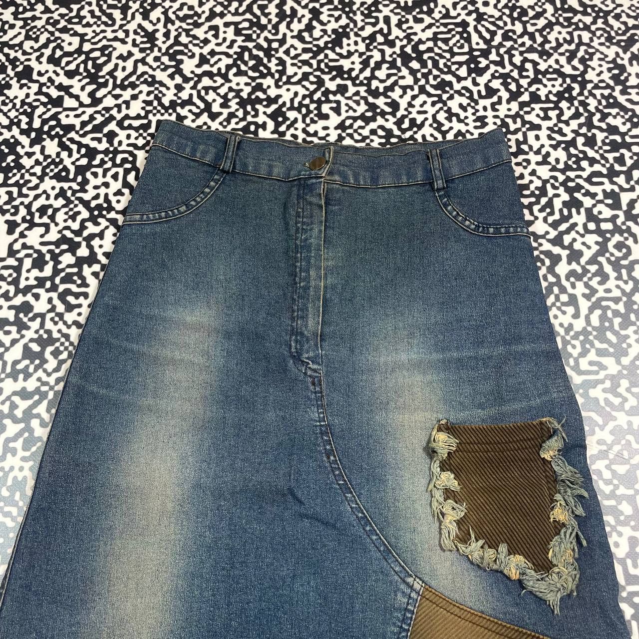 Japanese Brand Vintage Y2K Japanese Retro Midi Skirt 90s Style Size 27" / US 4 / IT 40 - 8 Thumbnail
