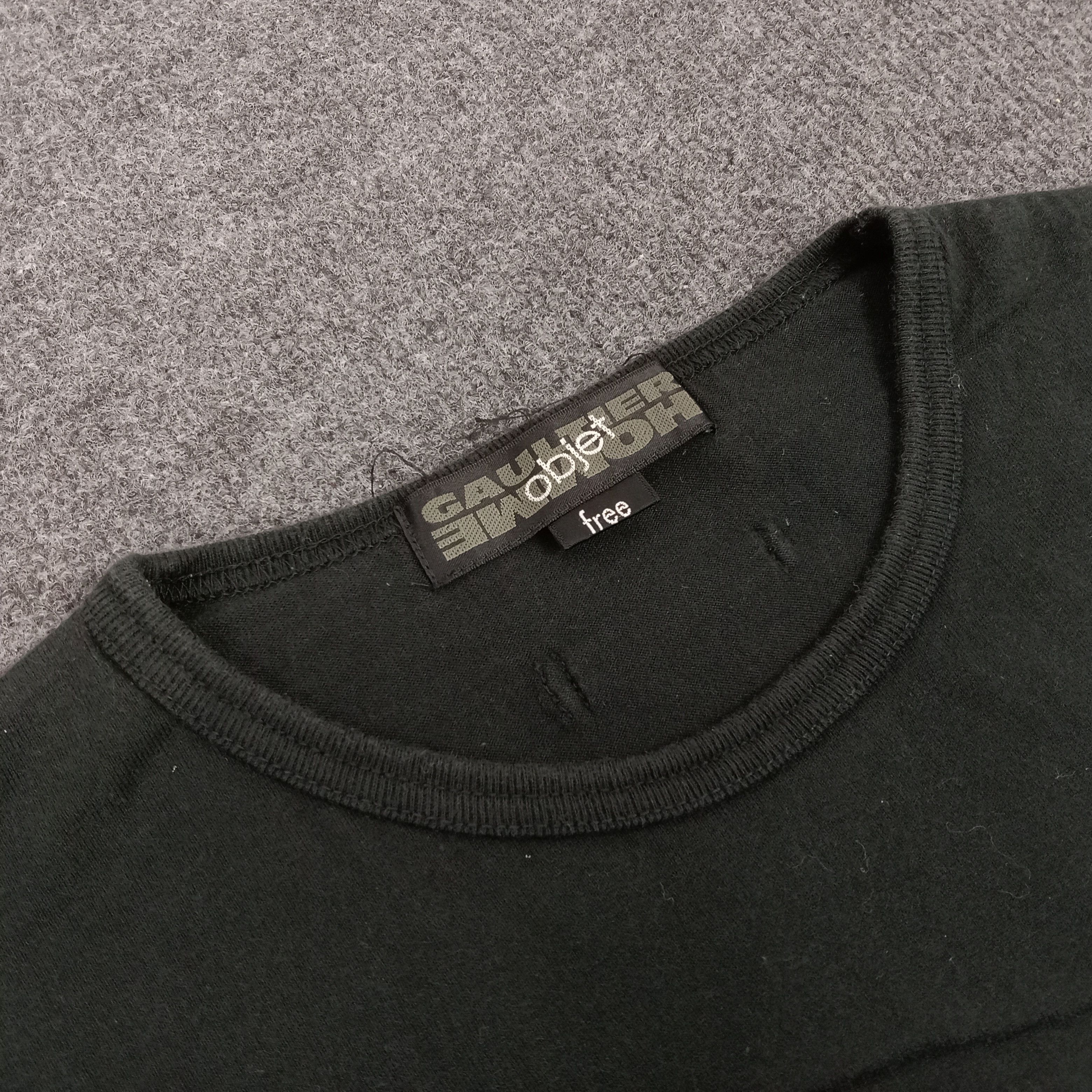 Gaultier Homme Objet × Vintage Gaultier Homme Objet Designer Brand Tshirt Size US S / EU 44-46 / 1 - 4 Thumbnail
