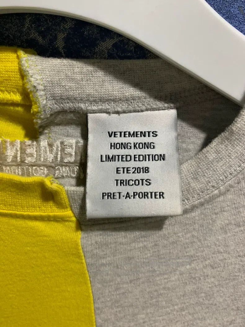 Vetements Vetements short sleeves Size US S / EU 44-46 / 1 - 3 Thumbnail