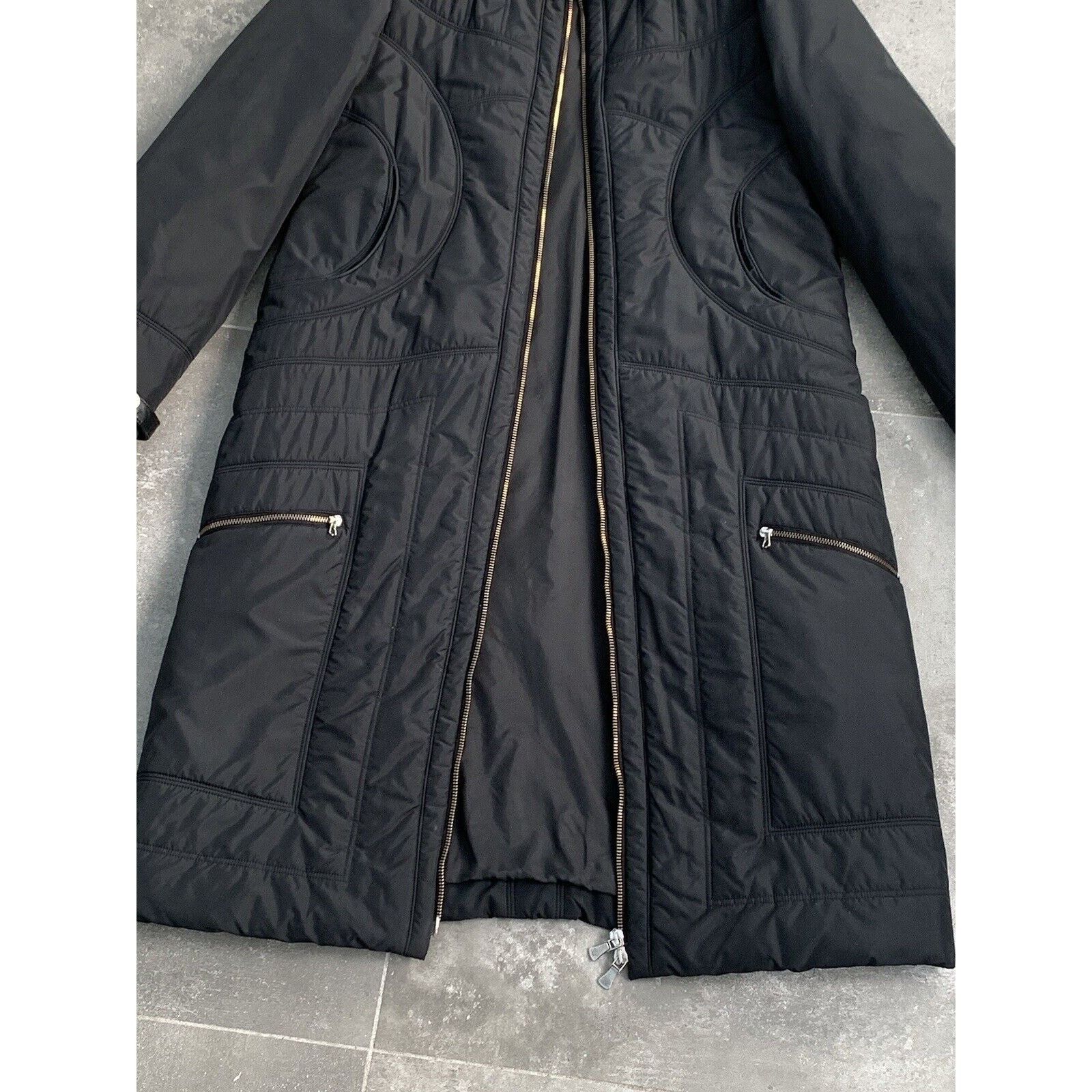 Versace Jeans Couture Women's VERSACE Medusa LEATHER TRIM Long Parka Jacket Coat M Size M / US 6-8 / IT 42-44 - 13 Thumbnail