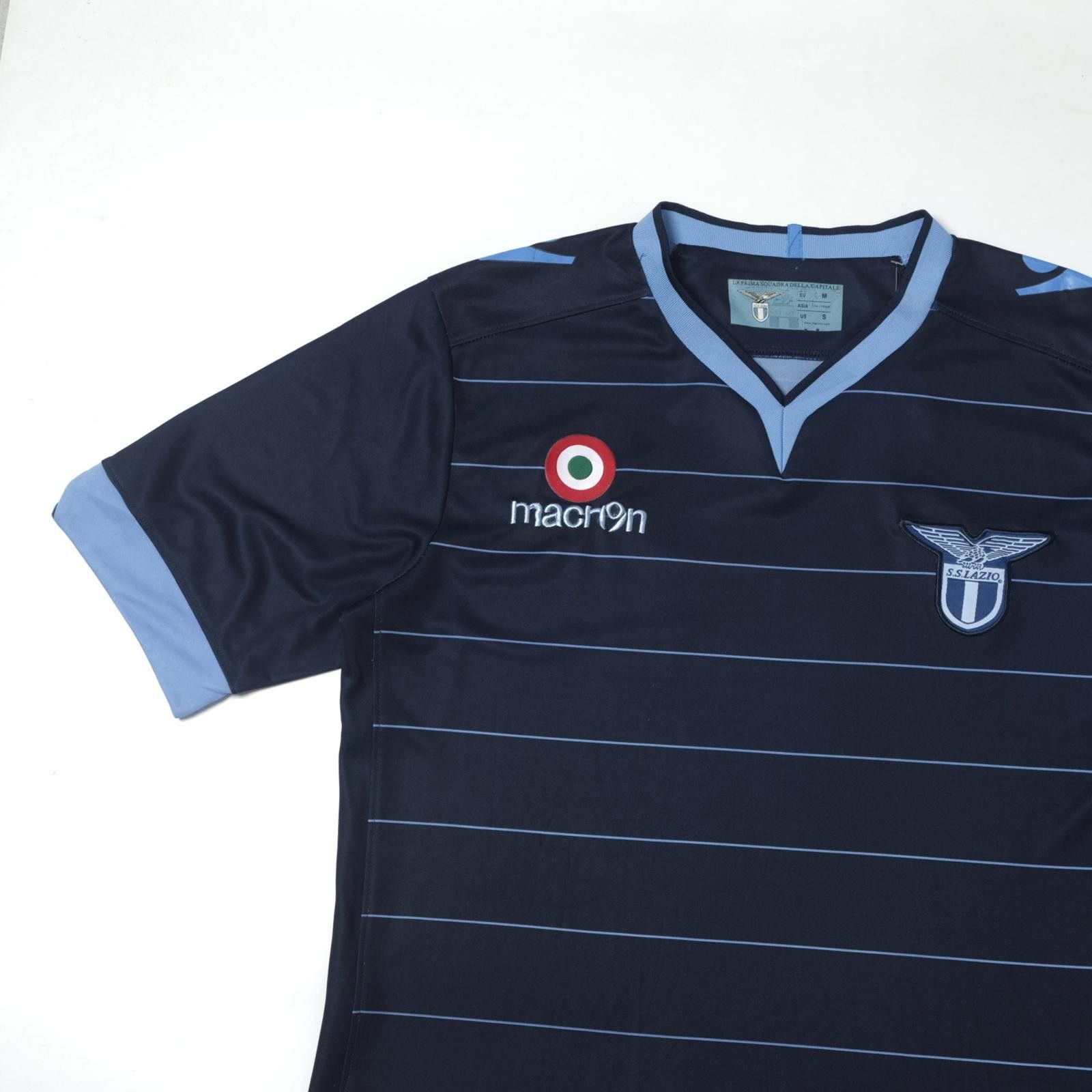 Macron 2013/14 Lazio Third Shirt Macron (M/L) Size US M / EU 48-50 / 2 - 3 Thumbnail