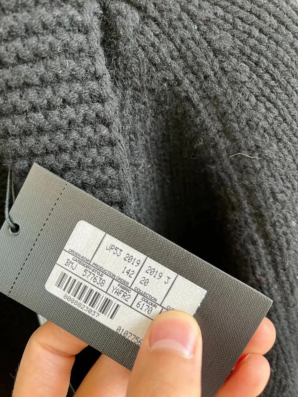 Saint Laurent Paris o1rshd1 Q:2 / Sequence Cardigan in Black Size US S / EU 44-46 / 1 - 14 Thumbnail