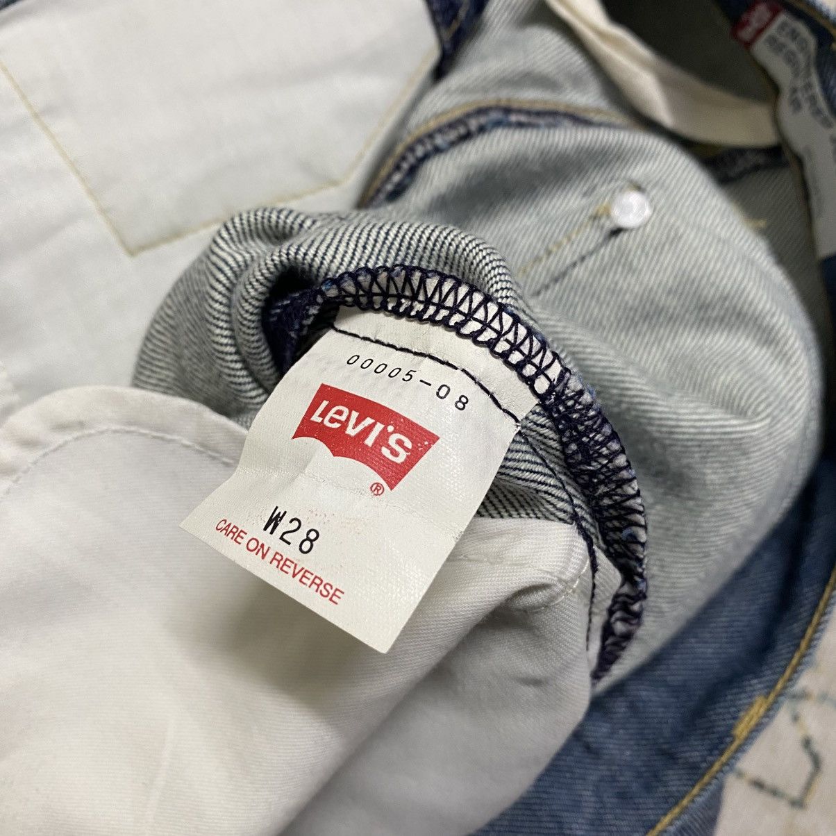 Levi's Vintage Levis Engineered Regular Fit Jeans 28x30 Size US 28 / EU 44 - 19 Thumbnail