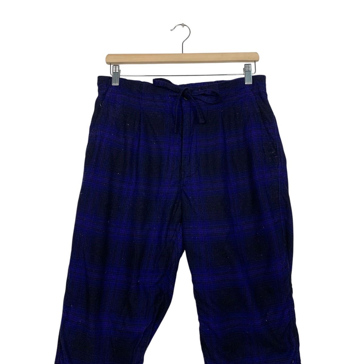 Beams Plus BEAMS Checked Tartan Wool Casual Pant / Trousers #2593-C117 Size US 30 / EU 46 - 3 Thumbnail