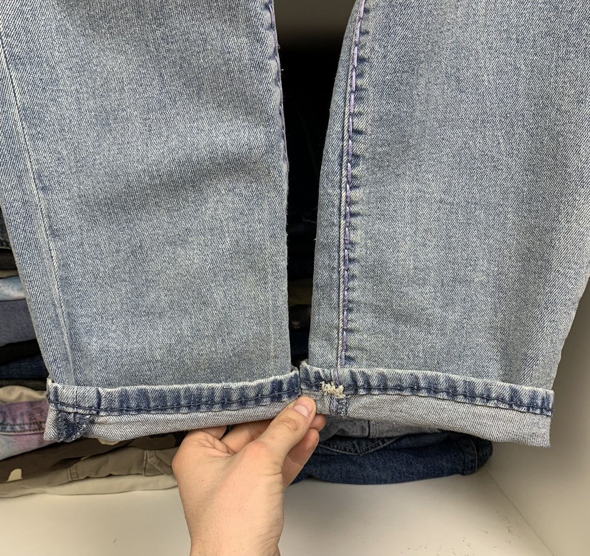 True Religion Rocco Relaxed Skinny Distressed Denim Jeans