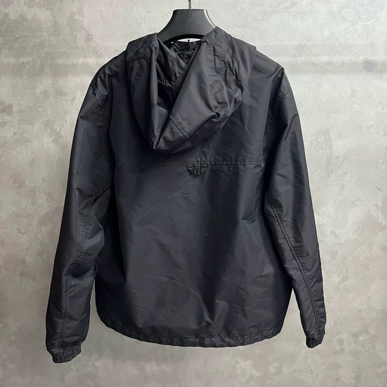 Louis Vuitton louis vuitton Black solid reversible nylon jacket Size US L / EU 52-54 / 3 - 5 Thumbnail
