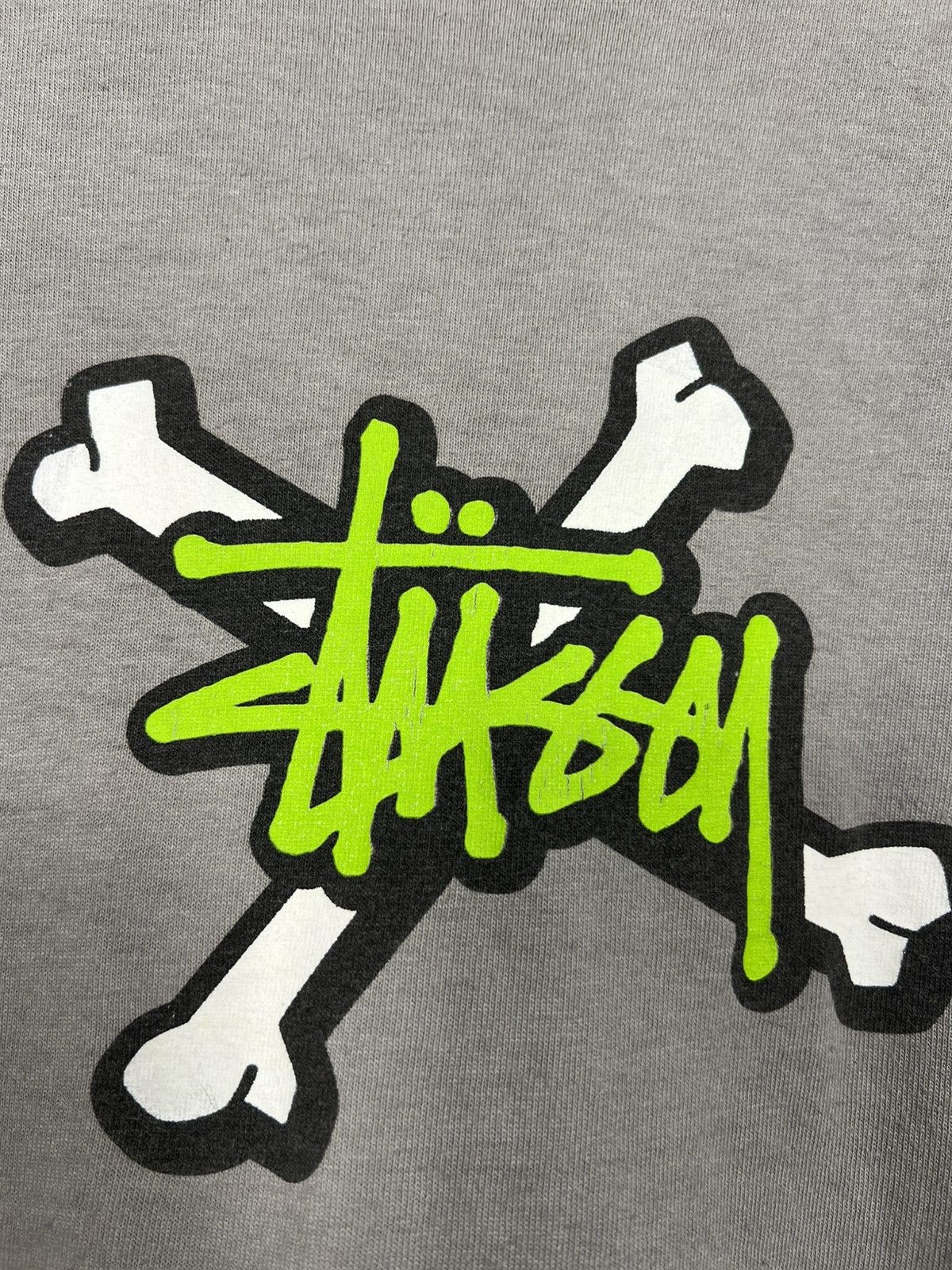Stussy Rare Stussy Single Stitch Bone Logo Made in USA T-shirt Tee Size US M / EU 48-50 / 2 - 8 Thumbnail