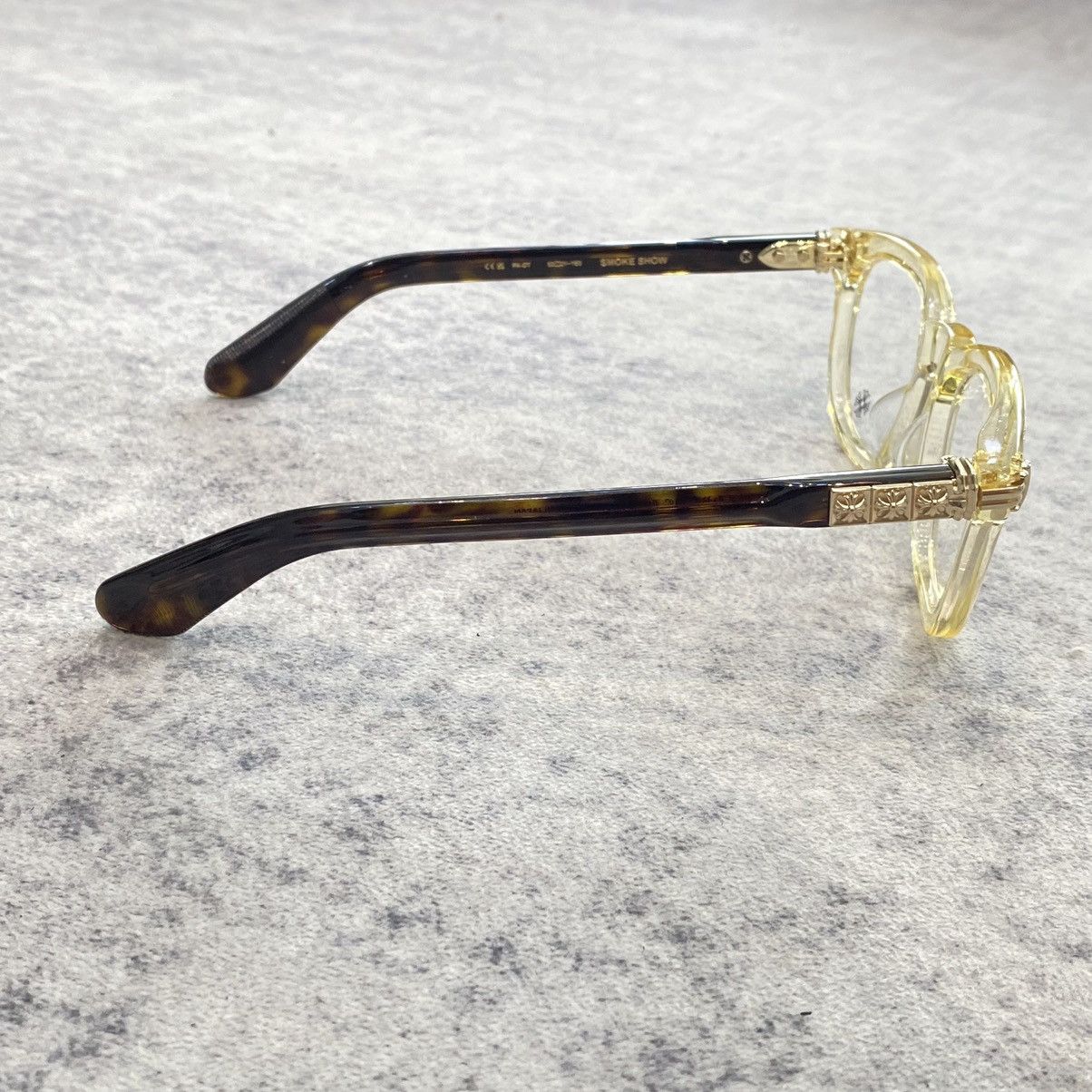 Chrome Hearts CHROME HEARTS SMOKE SHOW Pale Ale-Dark Tortoise Size ONE SIZE - 3 Thumbnail