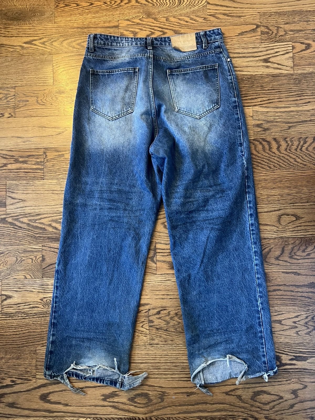 basketcase gallery LAX Garage Wash Baggy Denim Size US 34 / EU 50 - 2 Thumbnail