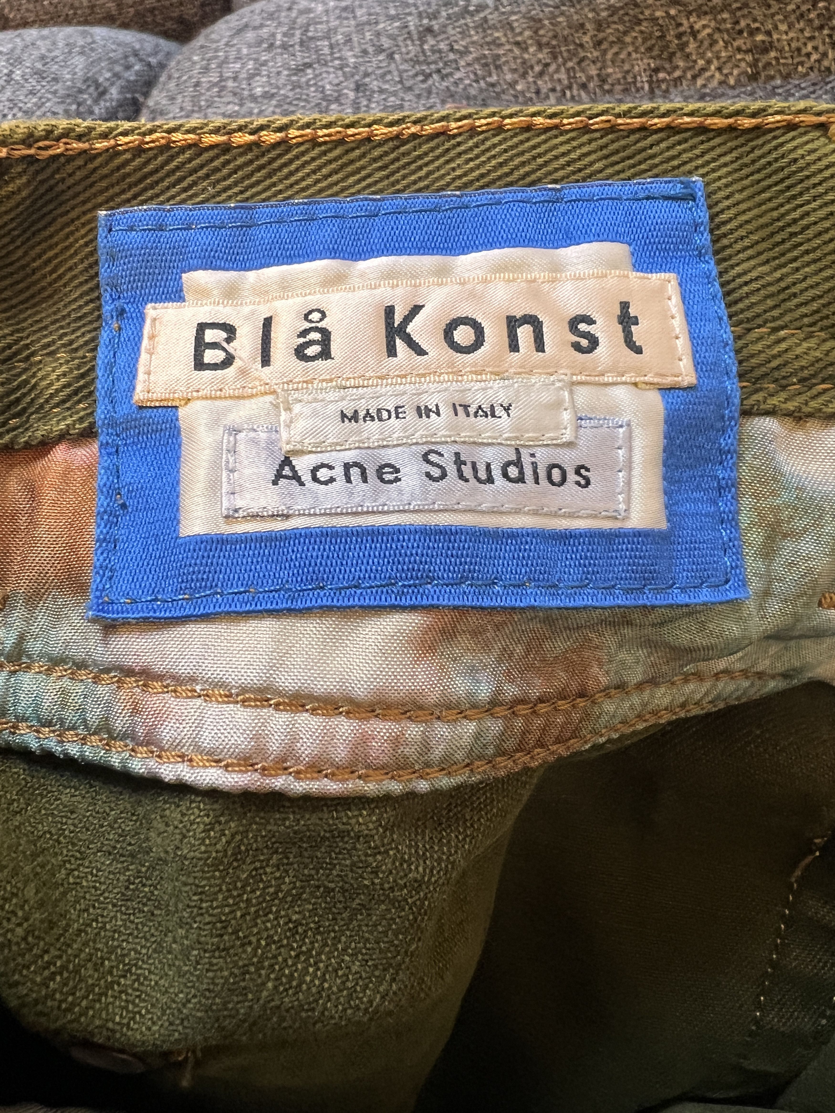 Acne Studios Western style cowboy denim pants Size US 30 / EU 46 - 8 Thumbnail