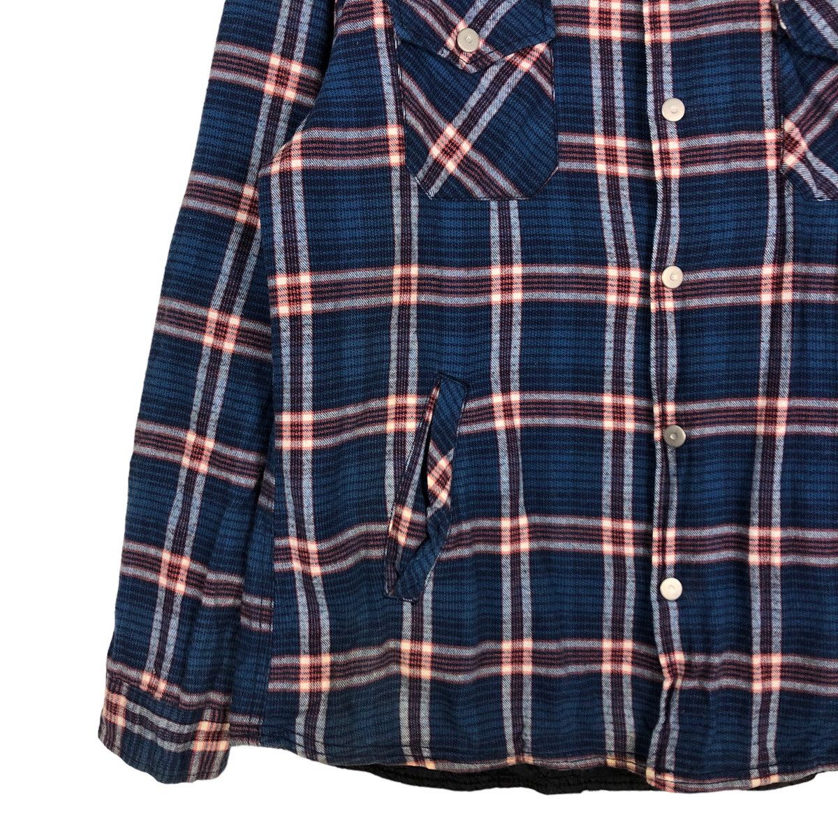 Japanese Brand 🔥Vintage Converse All Star Shirt Jacket Chore Tartan Design Size US L / EU 52-54 / 3 - 4 Thumbnail