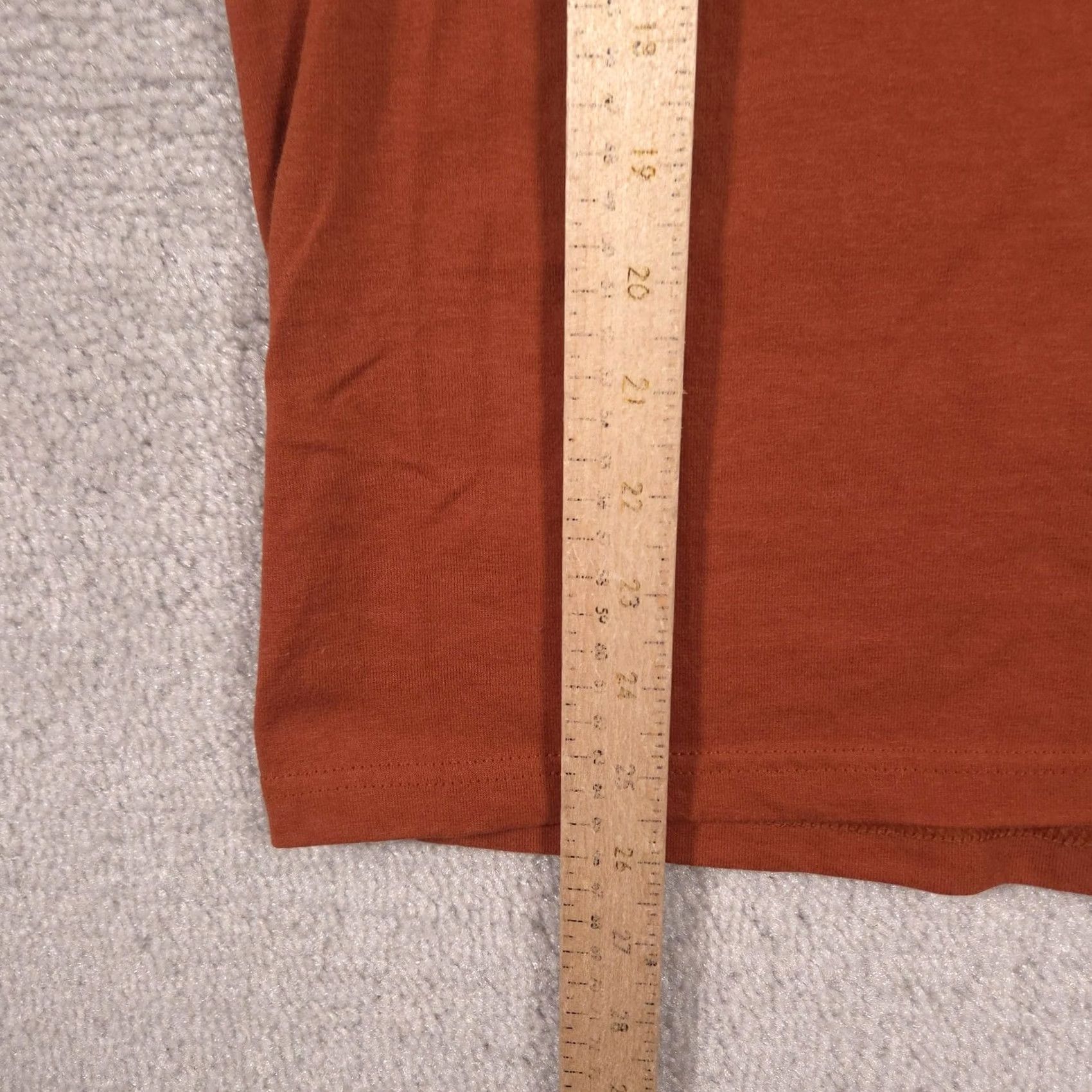 Fruit Of The Loom Fruit Of The Loom Shirt Mens Medium Orange Basic Solid Tee Crewneck Casual Size US M / EU 48-50 / 2 - 6 Thumbnail