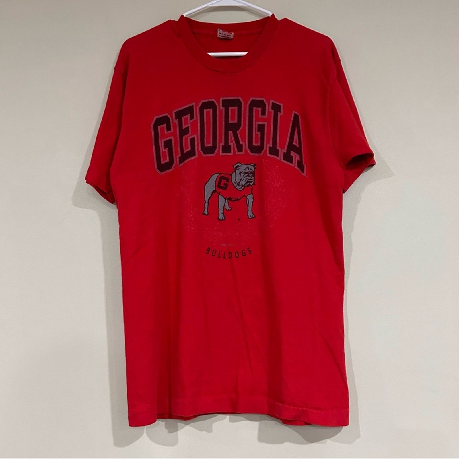Fruit Of The Loom Vintage Georgia Bulldogs Shirt Size US L / EU 52-54 / 3 - 1 Thumbnail