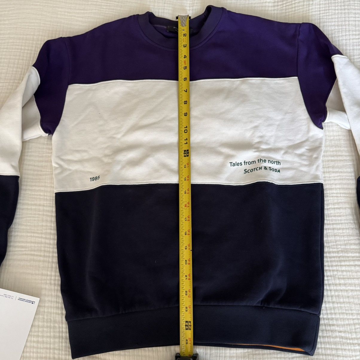 Scotch & Soda Scotch & Soda Color Block Sweater Size US S / EU 44-46 / 1 - 3 Thumbnail
