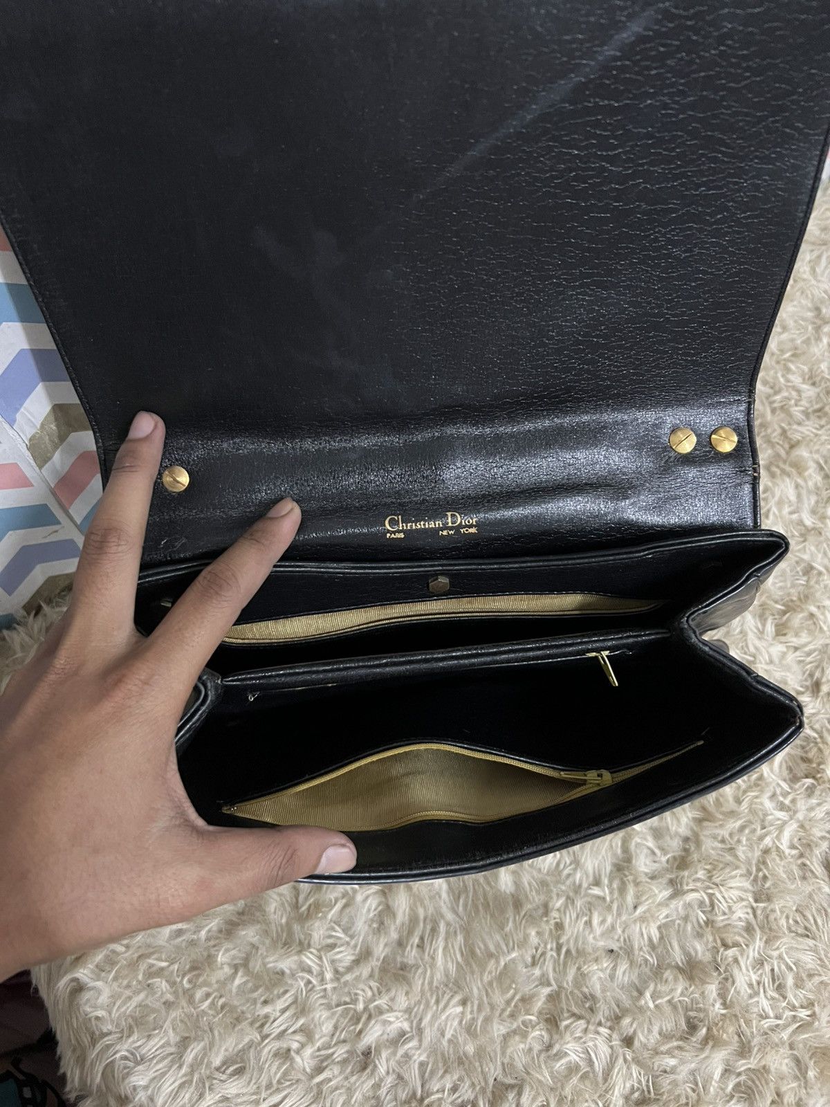 Christian Dior Monsieur Vintage Christian Dior calfskin Size ONE SIZE - 3 Thumbnail