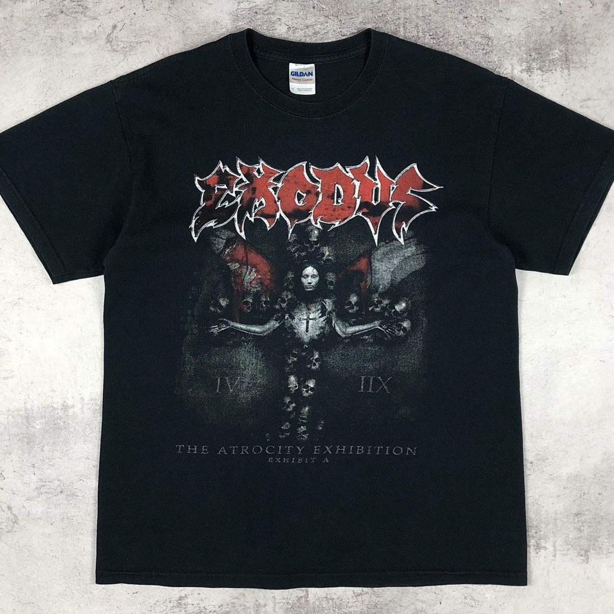 Vintage Vintage Exodus The Atrocity Exhibition Tour Tee Size US M / EU 48-50 / 2 - 1 Thumbnail