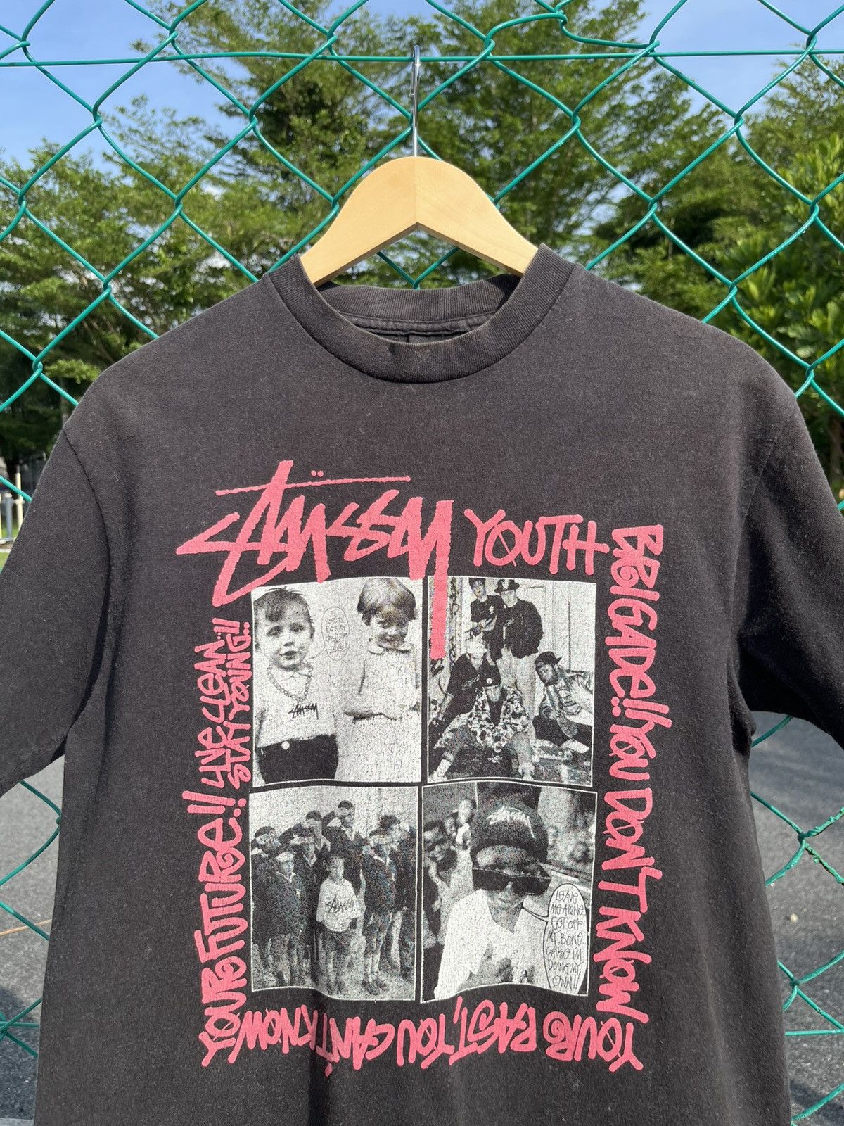 Stussy 💥SUPER RARE💥 Stussy Vintage Youth Brigade Photo Tee Size US M / EU 48-50 / 2 - 2 Thumbnail