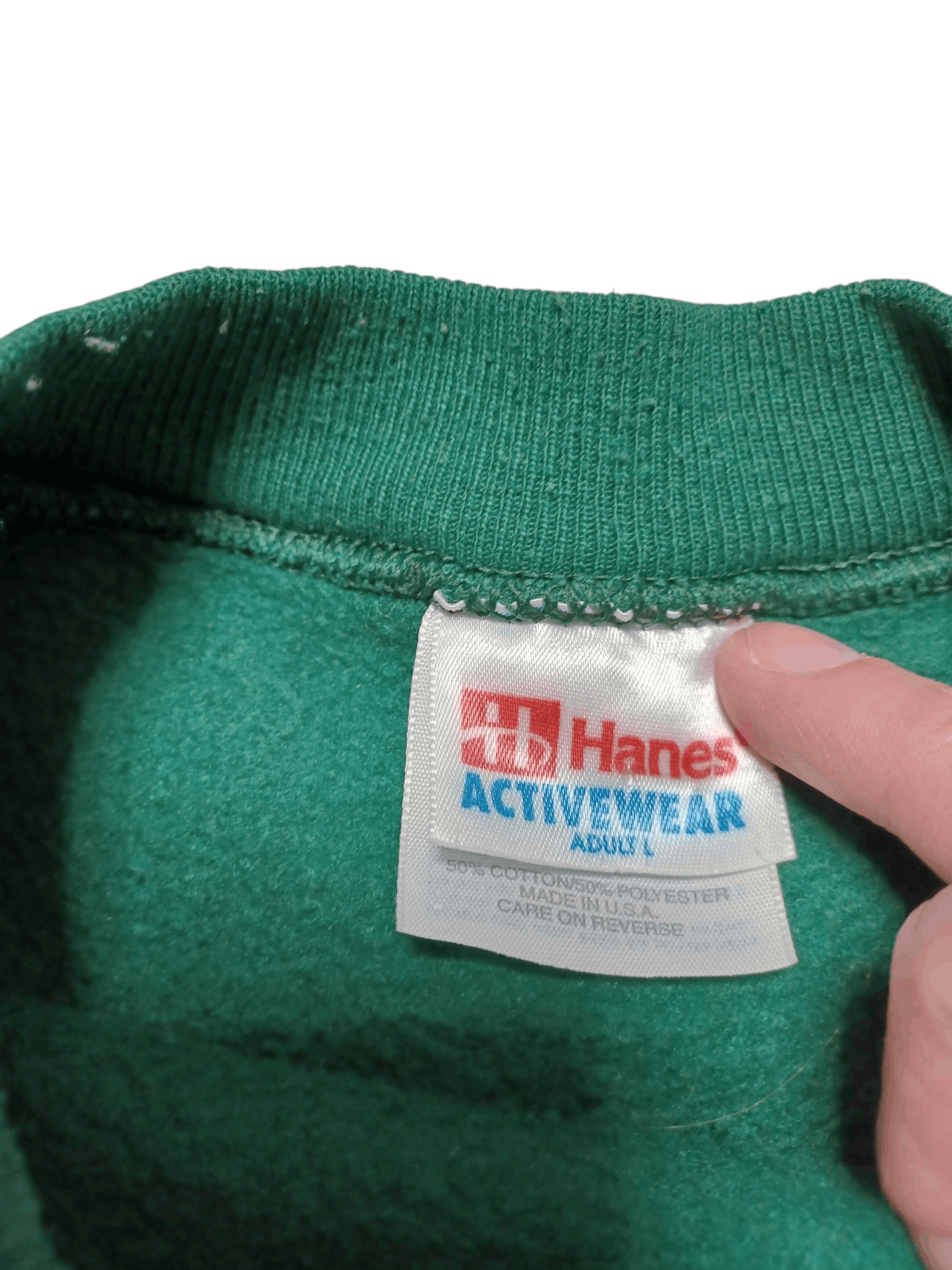 Hanes SUPERBOWL 1997 PACKERS MADE IN USA VINTAGE HANES SWEATSHIRT Size US L / EU 52-54 / 3 - 5 Thumbnail
