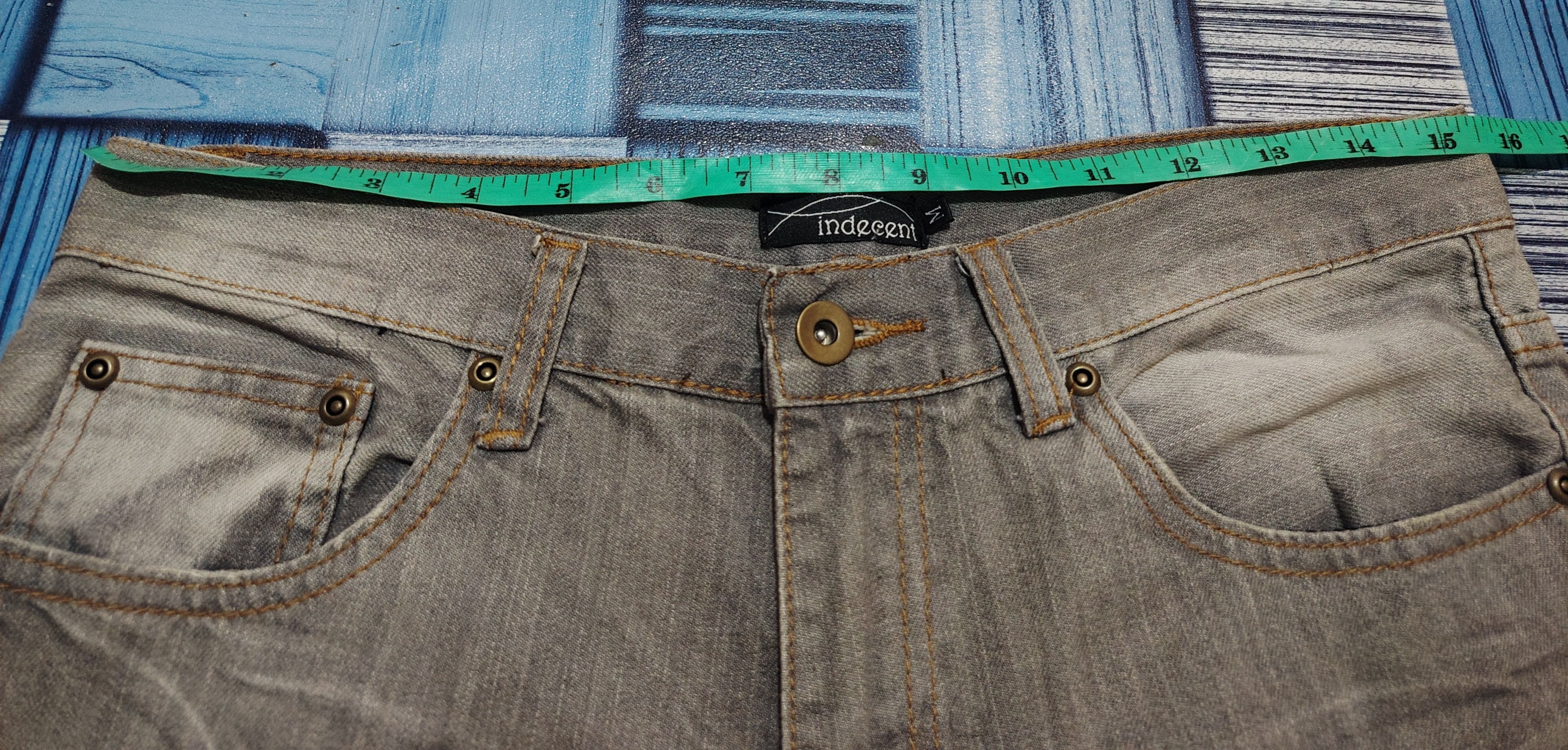 Japanese Brand 💥Insane💥 Japan Indecent Flared Jeans Size US 31 - 19 Thumbnail