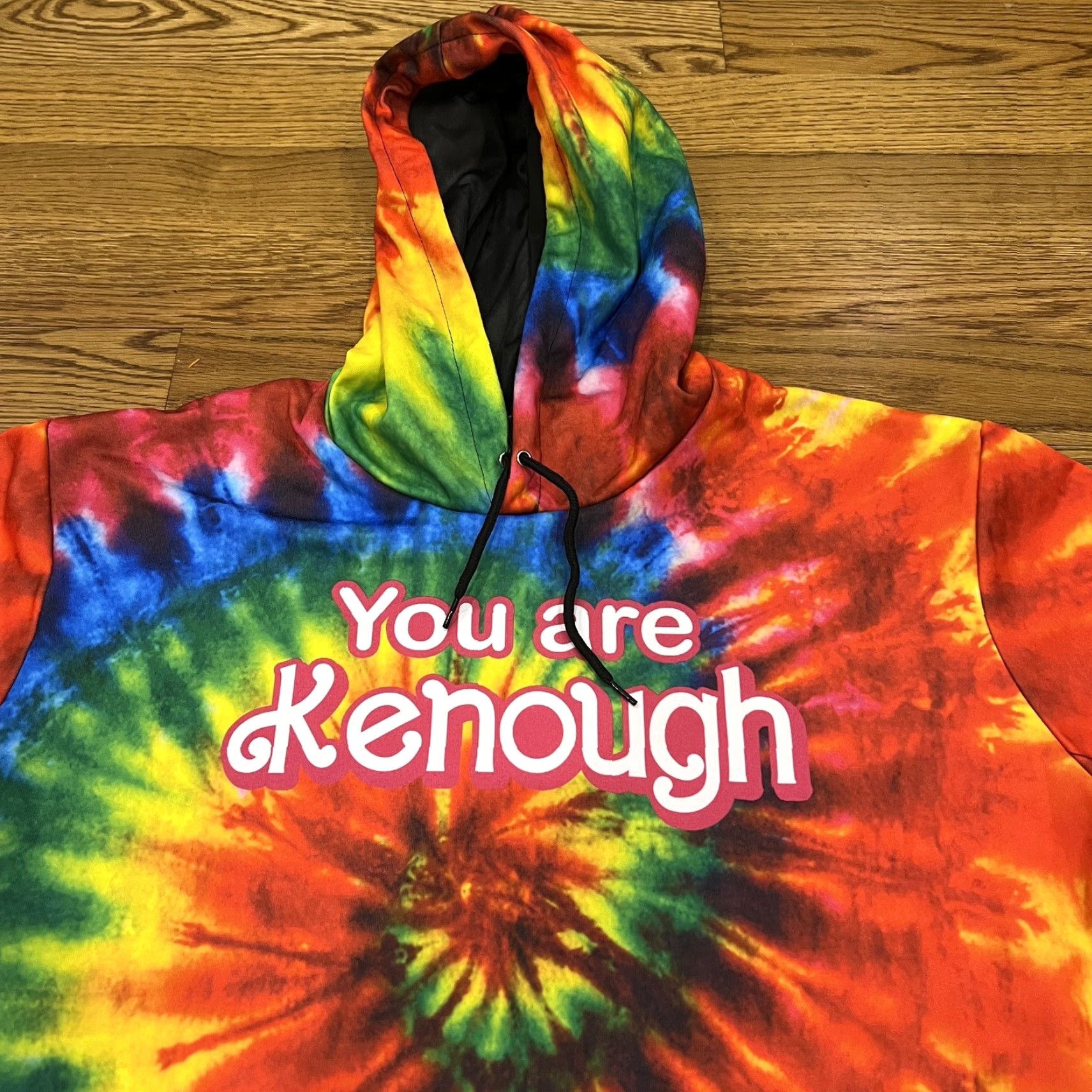 Vintage You Are Kenough Barbie Movie Hoodie Sweatshirt Large Tie Dye Size US L / EU 52-54 / 3 - 2 Thumbnail