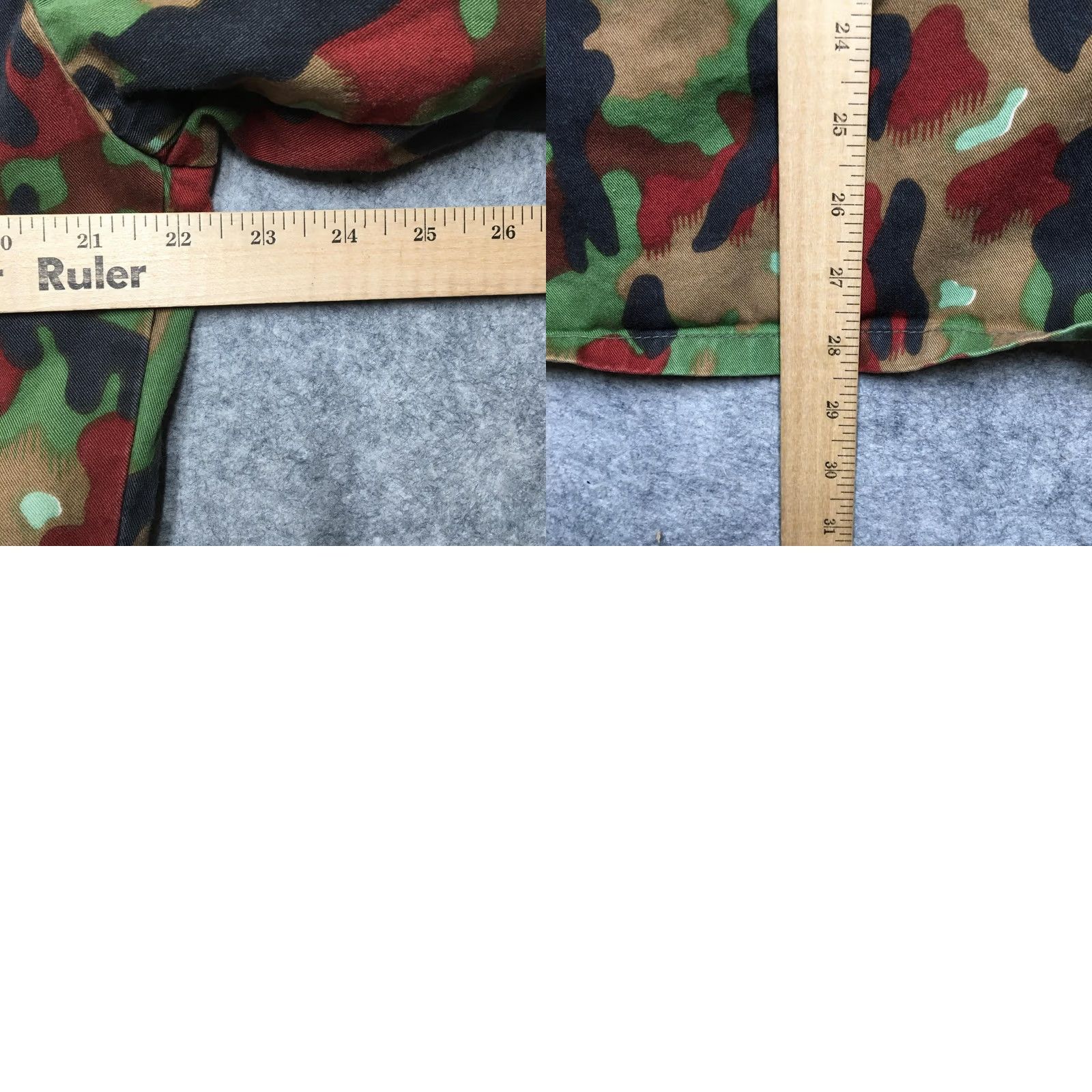 Vintage VINTAGE German Military Jacket Mens M Camouflage Zip Front Cotton Blend 80s Size US M / EU 48-50 / 2 - 9 Thumbnail