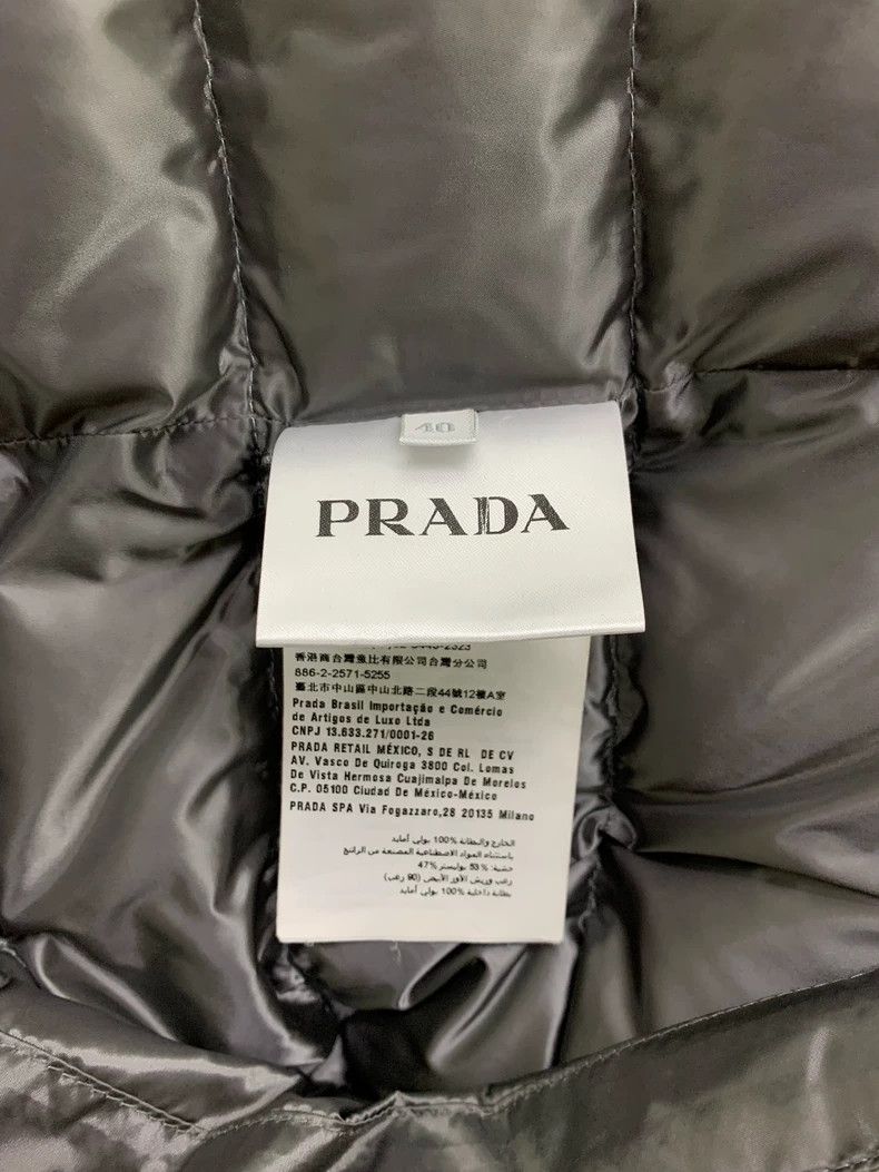 Prada Prada Triangle striped down vest Size US XXS / EU 40 - 5 Thumbnail