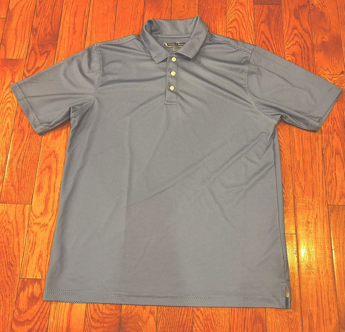 Other Pebble Beach Polo Collar Golf Shirt Dry Lux Short Sleeve Size US L / EU 52-54 / 3 - 2 Thumbnail