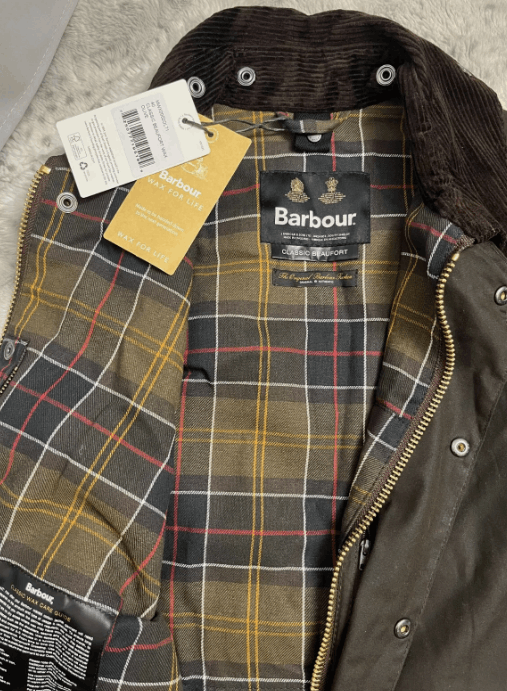 Barbour size 34 ~ U.K. Made - Barbour Beaufort Wax Jacket MSRP$495 Size US XXS / EU 40 - 3 Thumbnail