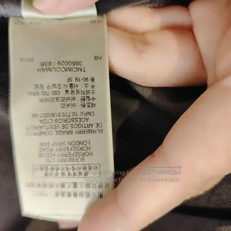 Burberry Burberry Women's M Gray Cotton Shirt. Size M / US 6-8 / IT 42-44 - 7 Thumbnail