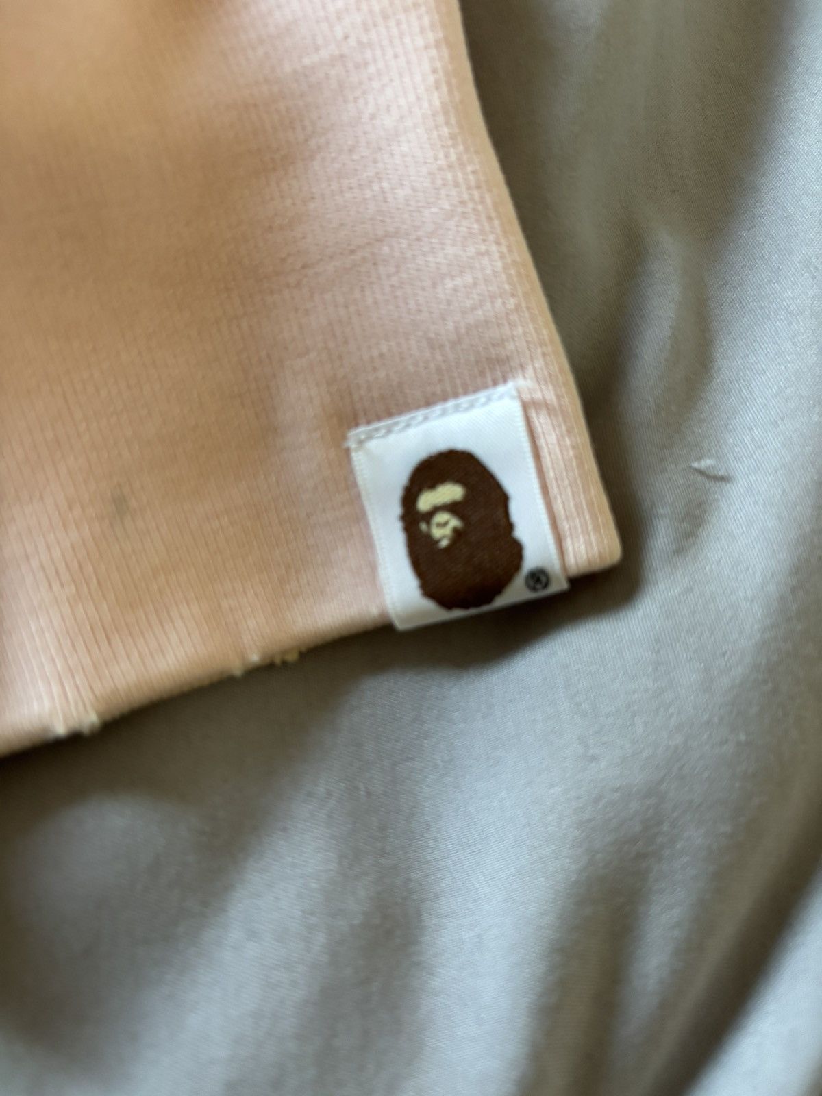 Bape Bape vintage pink crewneck sweatshirt Size US M / EU 48-50 / 2 - 5 Thumbnail