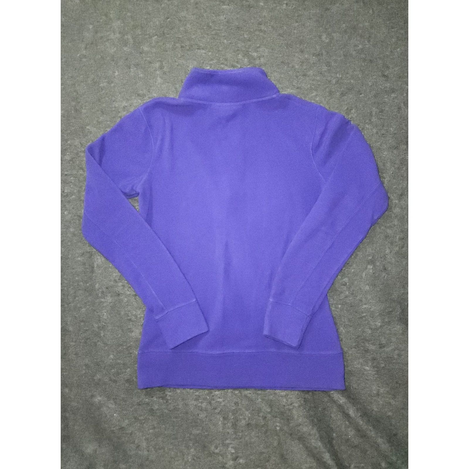 Under Armour Under Armour Pullover Womens XS Purple Fleece Half Zip Kangaroo Pocket Sweatshirt Size XS / US 0-2 / IT 36-38 - 7 Thumbnail