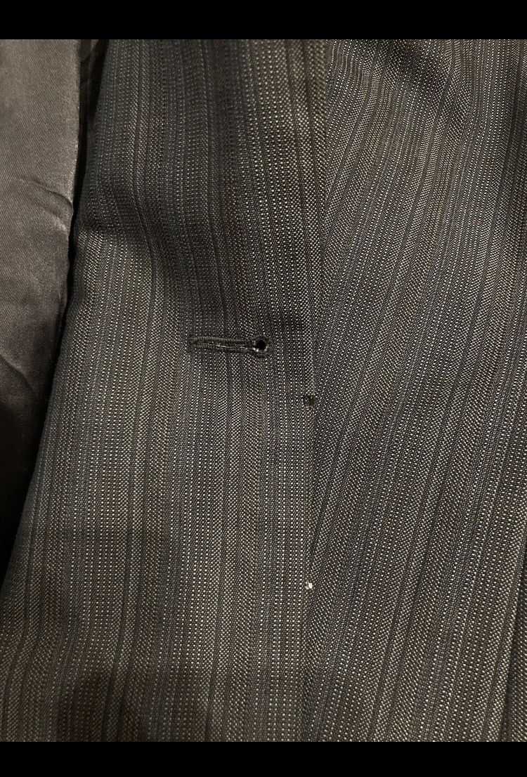 Prada Vintage Prada Milano Brown Striped Blazer 48R Size Luxury Size 48R - 13 Thumbnail