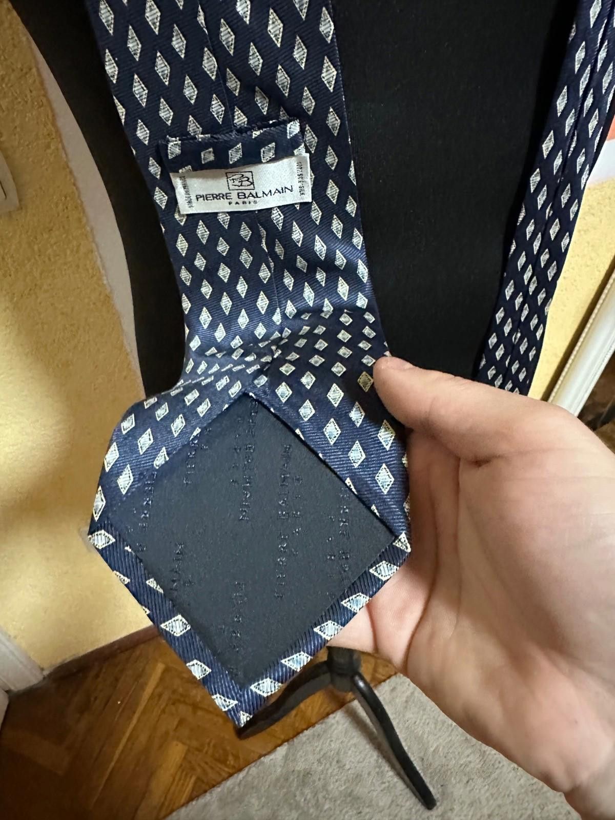 Pierre Balmain Pierre Balmain Silk Tie Size ONE SIZE - 6 Thumbnail
