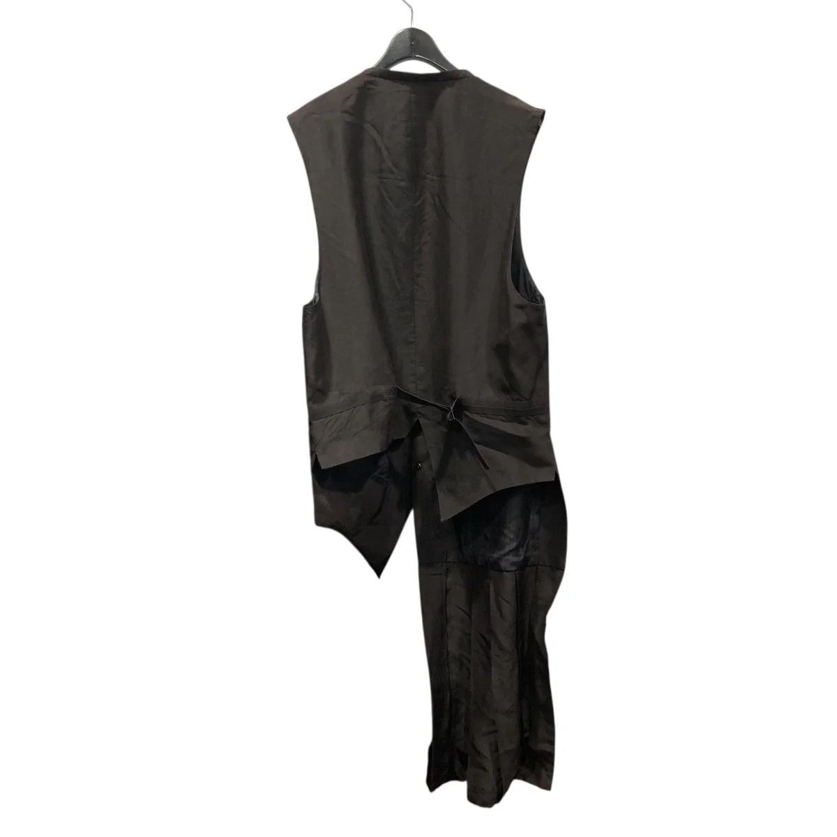 Yohji Yamamoto Yohji Yamamoto pour homme/ Asymmetrical pleated vest Size US L / EU 52-54 / 3 - 2 Thumbnail