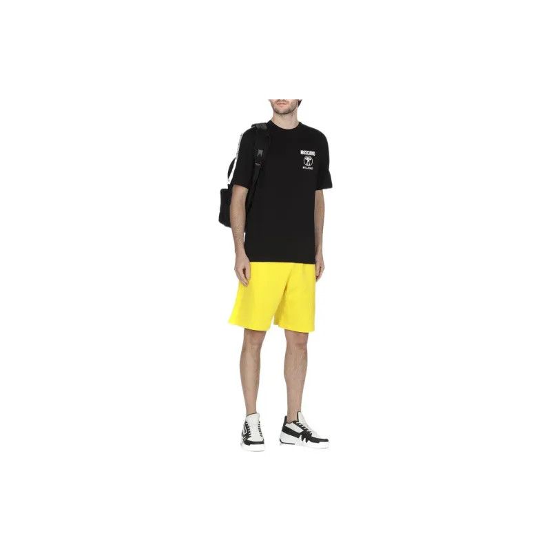 Moschino o1y0225 Logo Short in Yellow Size US 32 / EU 48 - 4 Thumbnail