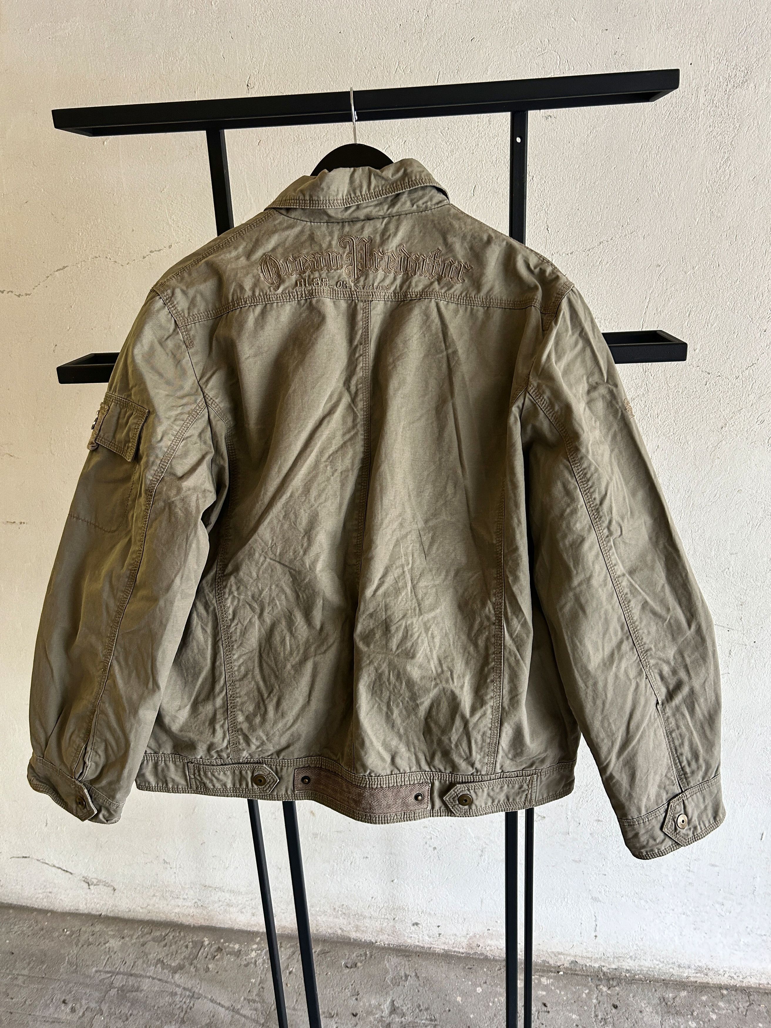 Japanese Brand Vintage Balenciaga Style Denim Washed Cargo Jacket 90s Size US M / EU 48-50 / 2 - 7 Thumbnail