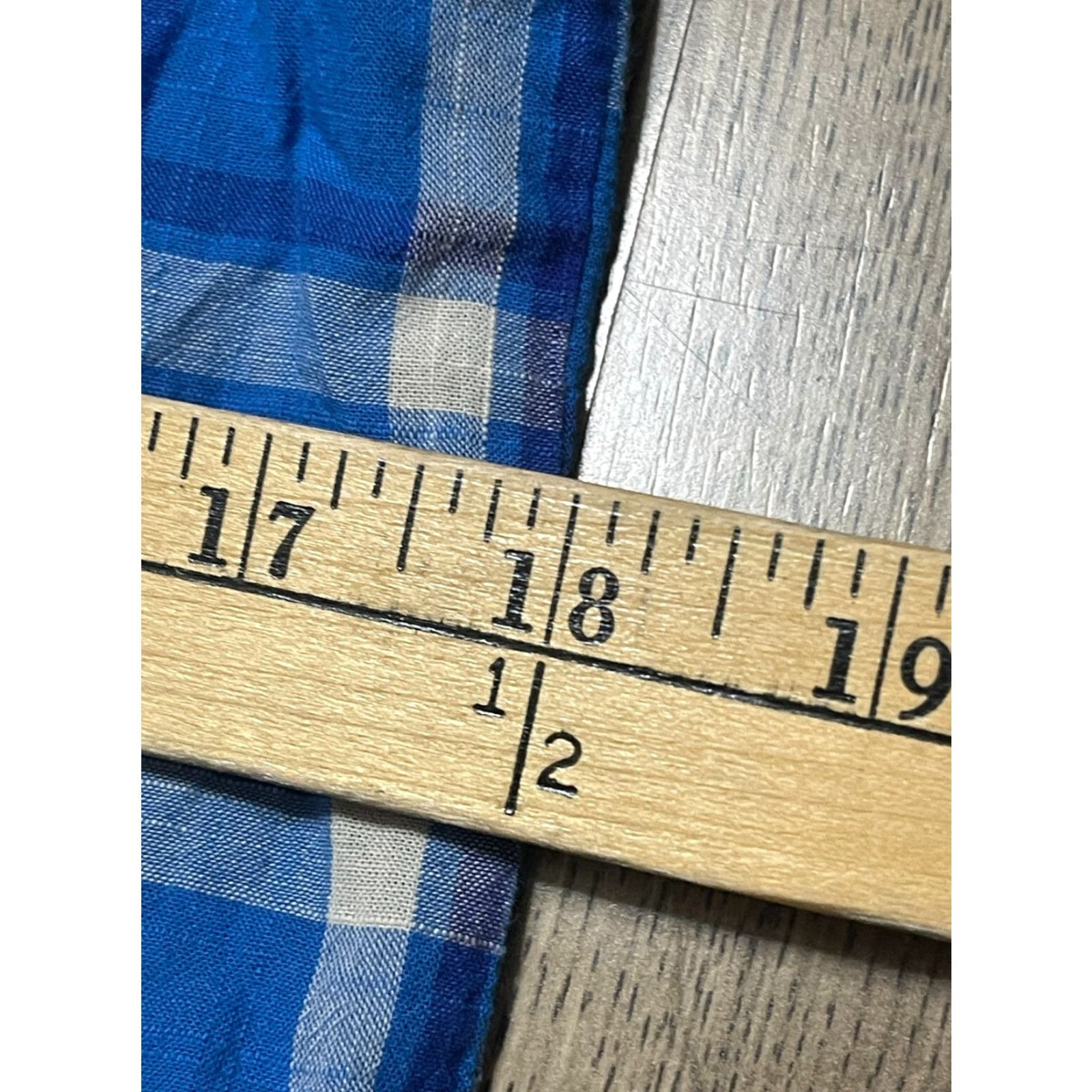 J.Crew J.CREW Shirt, Women's XS, Plaid, Button-Up, Long Sleeve, Blue, Casual, Regular, FALL SPRING SUMMER, Womens, Button-Up, Vintage: No Size XS / US 0-2 / IT 36-38 - 7 Thumbnail