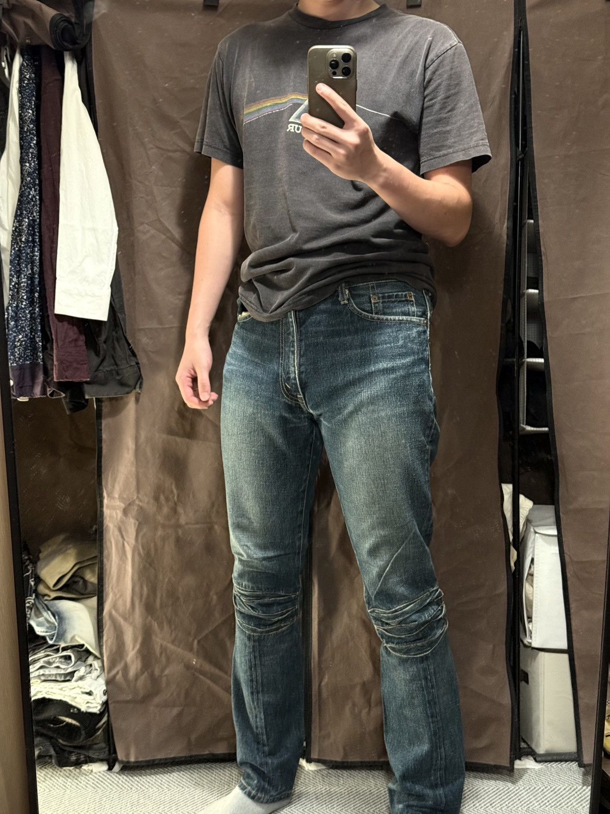 Junya Watanabe Junya Watanabe BIKER DESIGN RECONSTRUCTION DENIM PANTS Size US 34 / EU 50 - 9 Thumbnail