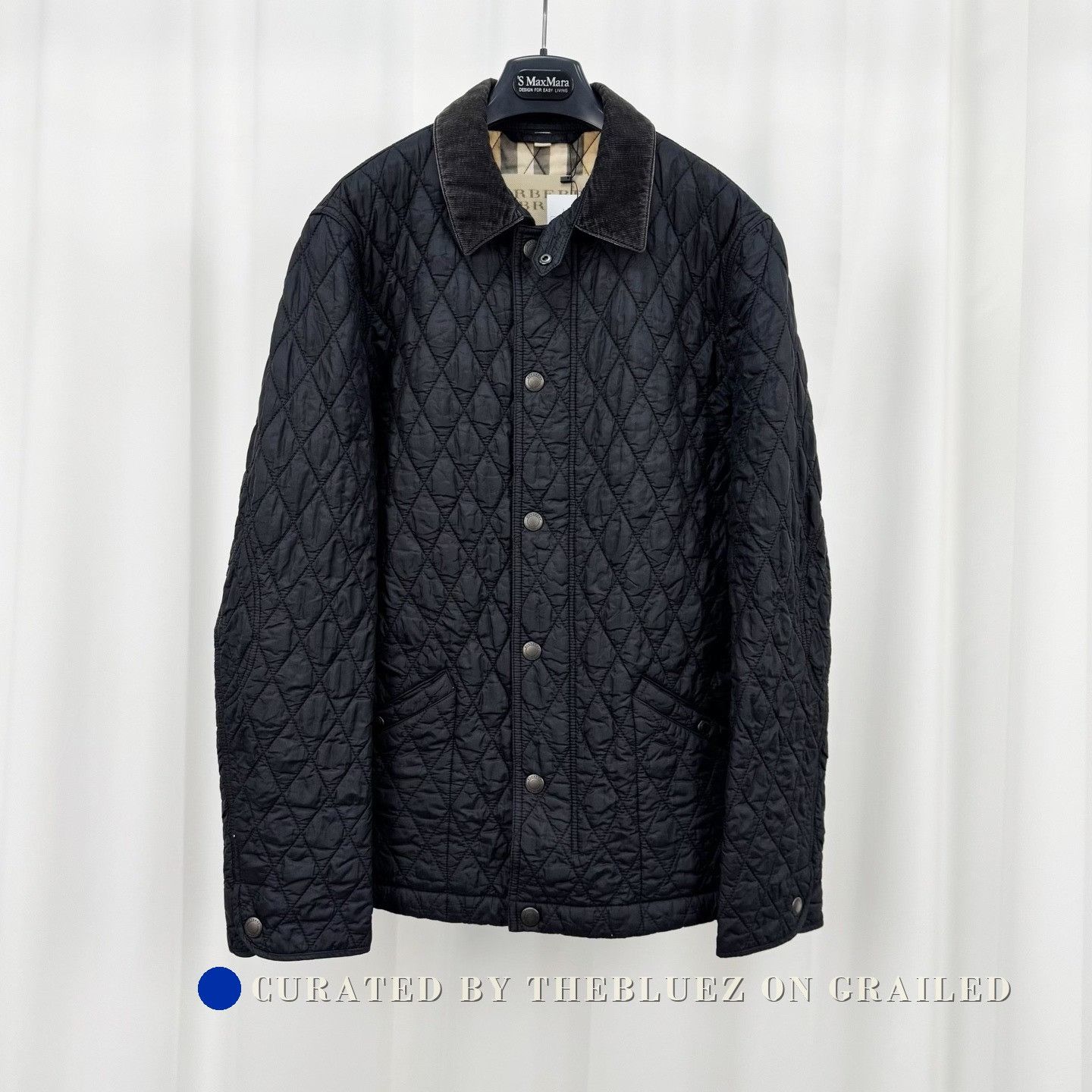 Burberry Burberry Check Quilted Cotton Coat Size US L / EU 52-54 / 3 - 1 Thumbnail