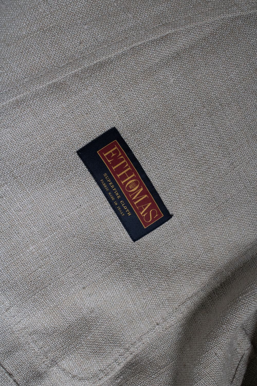Suitsupply Suitsupply, Linen Greenwich blazer in beige Size 52R - 8 Thumbnail