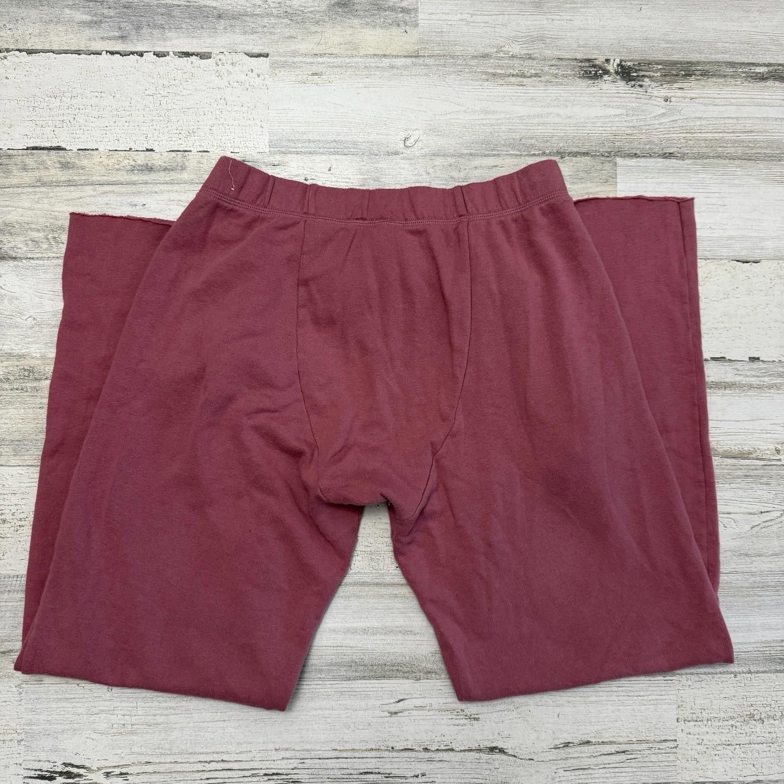Designer Pink Mauve Flared Sweatpants Size 28" / US 6 / IT 42 - 7 Thumbnail