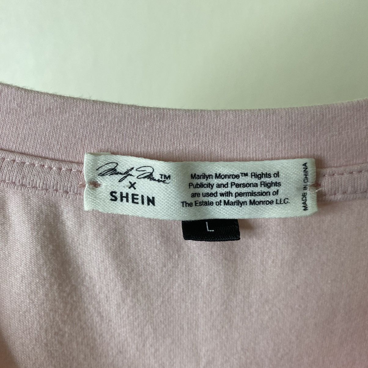 Shein Marilyn Monroe Sexy Graphic Sex Symbol Collaboration T Shirt Size US L / EU 52-54 / 3 - 3 Thumbnail