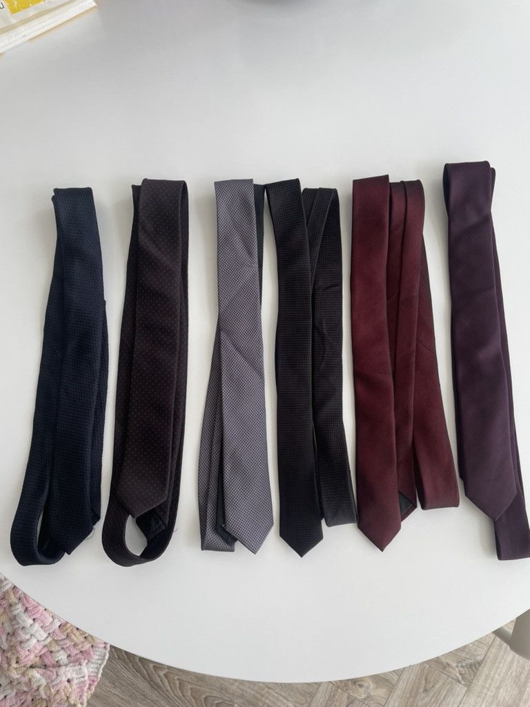 The Kooples The Kooples Skinny Silk Tie Set x6 Size ONE SIZE - 5 Thumbnail