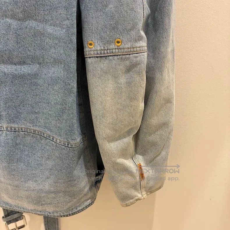 Martine Rose Martine Rose Washed Denim Jacket Coat Size US S / EU 44-46 / 1 - 6 Thumbnail