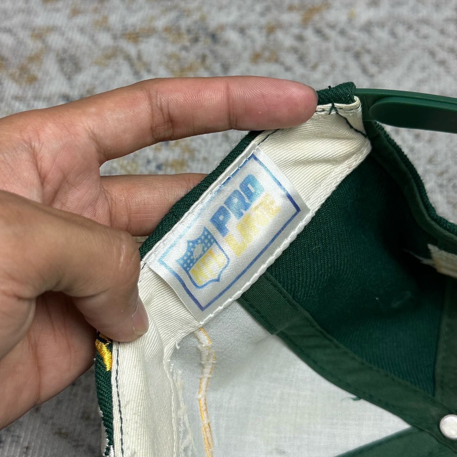 NFL × Sports Specialties × Vintage Vintage Hat Green Bay Packers Grid Sports Specialties Size ONE SIZE - 9 Thumbnail