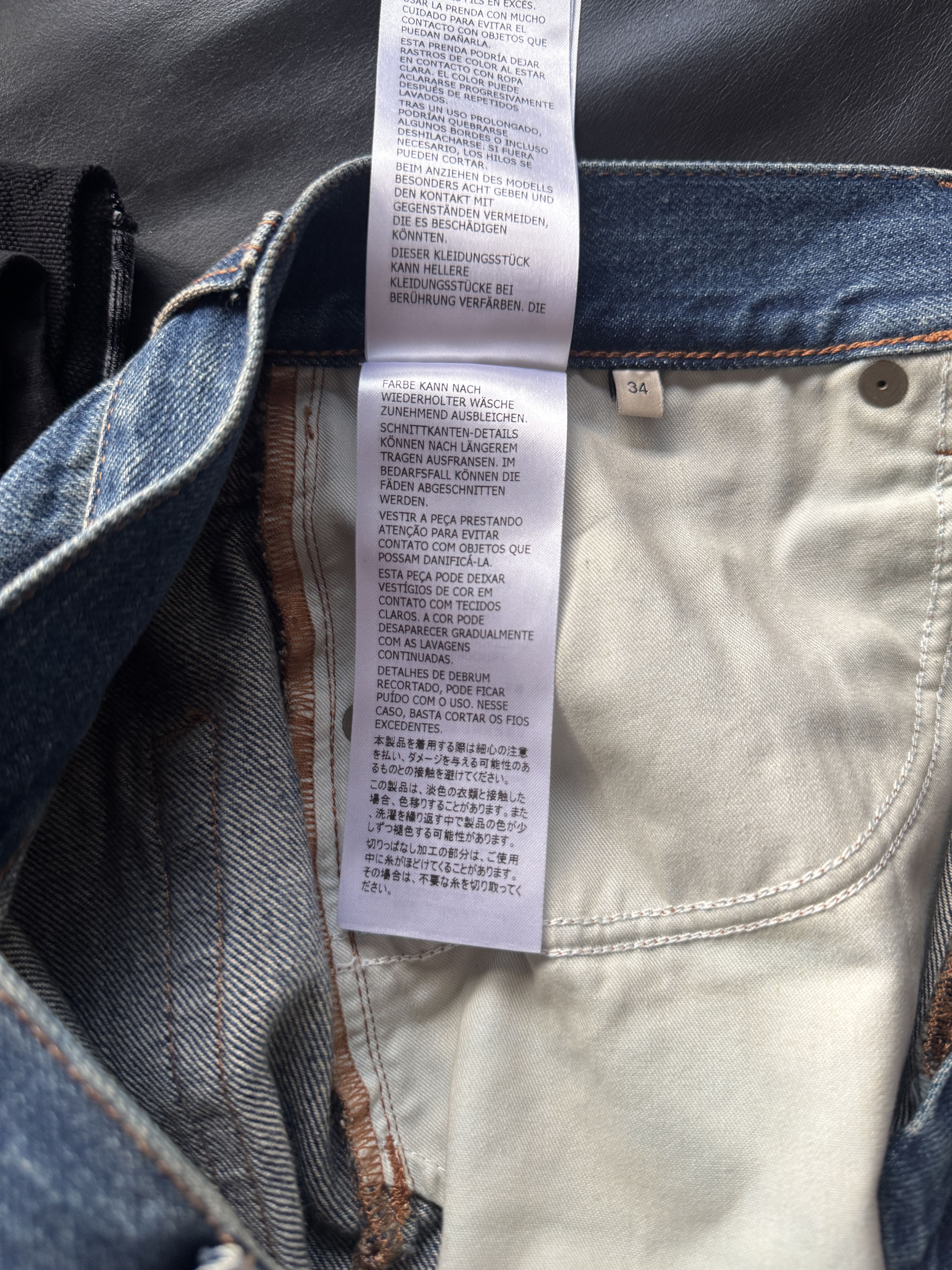 Gucci Harry Styles HA HA HA Destroyed Denim Jeans Size US 34 / EU 50 - 24 Thumbnail