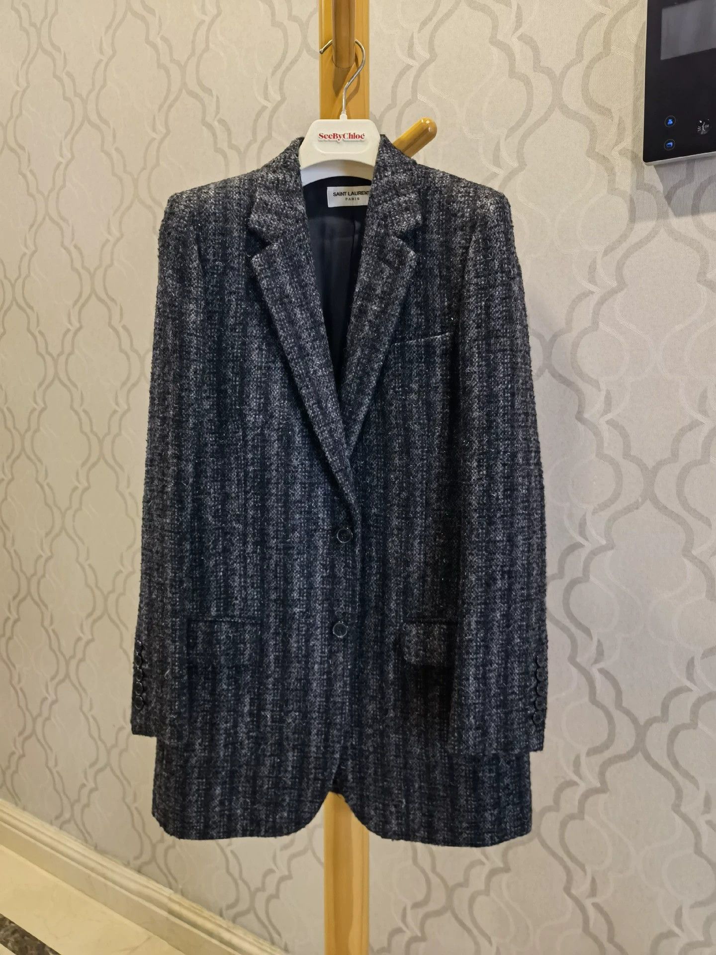 Saint Laurent Paris Saint Laurent Paris Wool suit jacket Size US XS / EU 42 / 0 - 1 Thumbnail