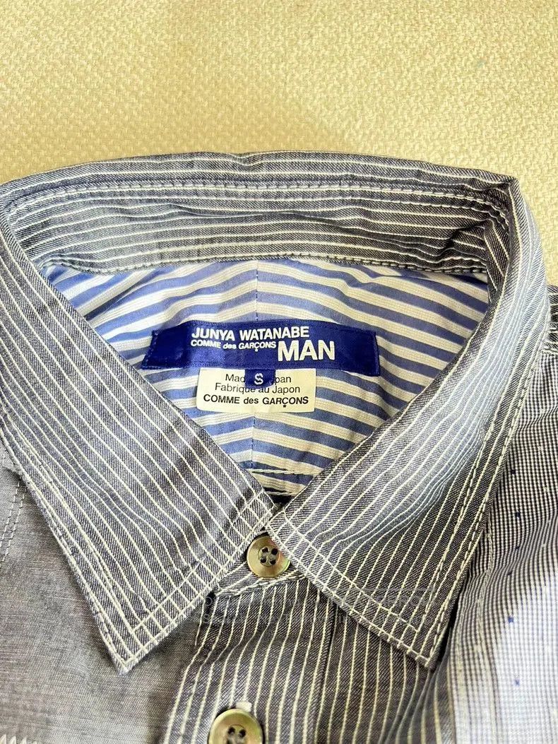 Junya Watanabe Junya Watanabe Man Patchwork Shirt. Size US S / EU 44-46 / 1 - 3 Thumbnail