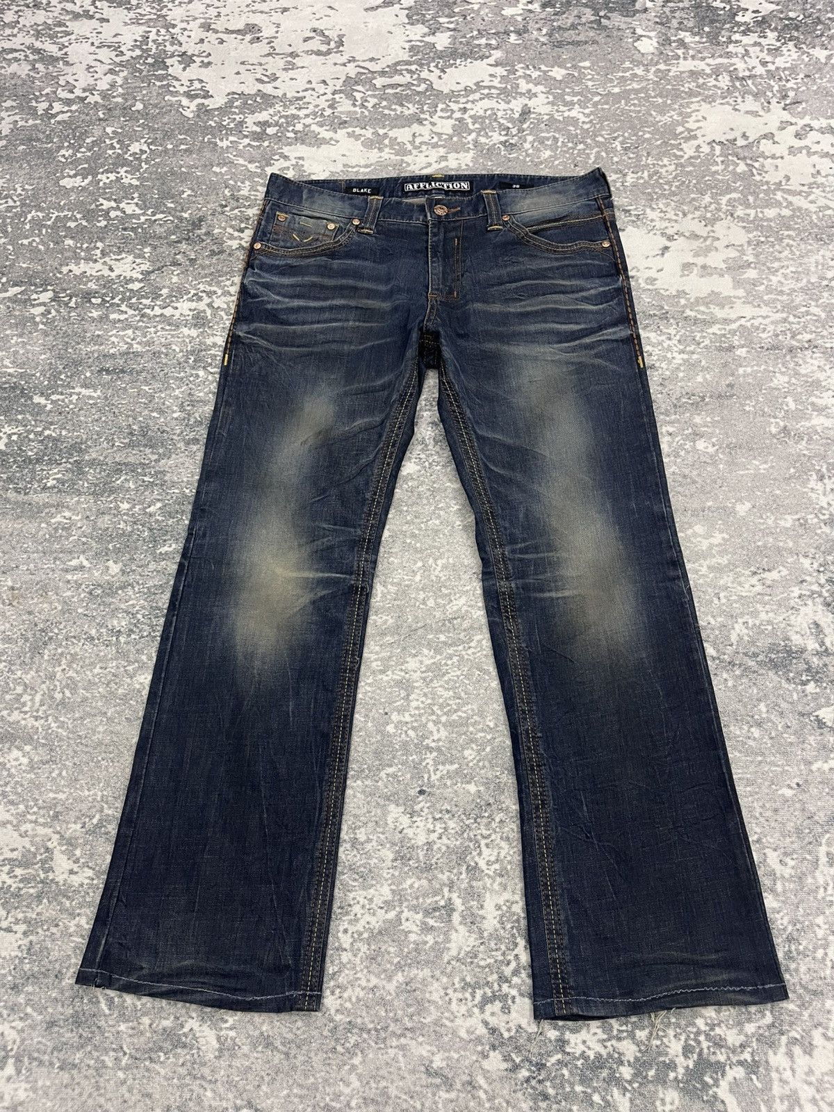 Affliction Vintage Affliction Black Premium Edition Denim Size US 36 / EU 52 - 2 Thumbnail
