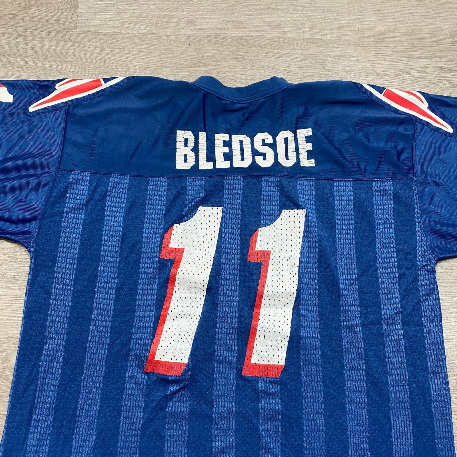 Starter Vintage New England Patriots Bledsoe 11 Starter Jersey 52/XL Size US XL / EU 56 / 4 - 4 Thumbnail